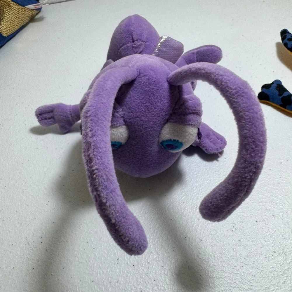 8*Beanie Babies Plush Toys Dragon Lizard‎ Tiger Duck Ant BearBeanie Lot VTG 90s